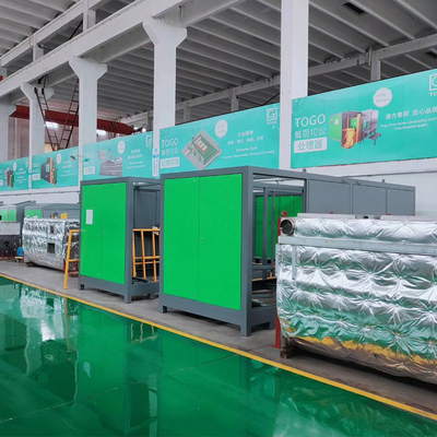 5000KG/Day PLC ماشین کود کمپوست TOGO تجهیزات مدیریت زباله آلی