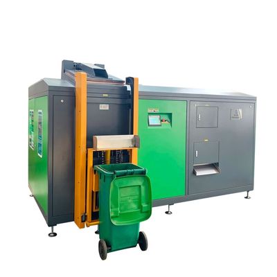 Commercial Composting Machine with 1000KG/D Daily Processing Capacity 24H Processing Cycle and 3350*2160*2210mm Machine Size