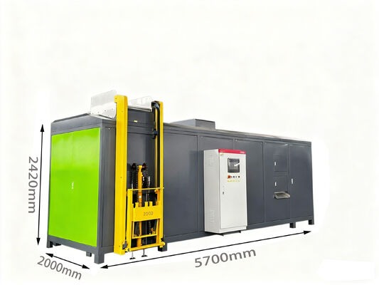 TOGO TG-CC-2000 2000kg/d مواد غذایی تجاری زباله راننده موتور پمپ پرتوی سازگار با محیط زیست SUS304 فولاد ضد زنگ قابل تنظیم CE